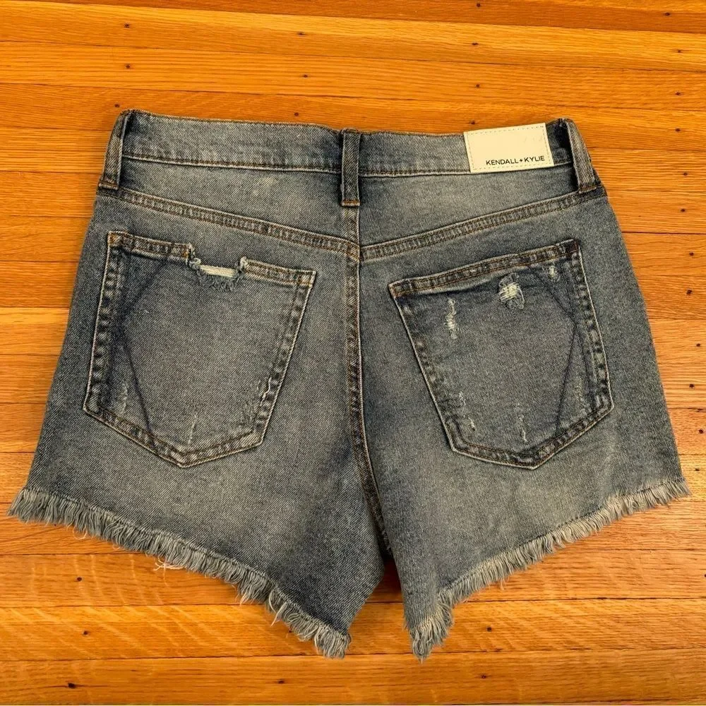 Kendall & Kylie The Icon Short Denim Jean Shorts